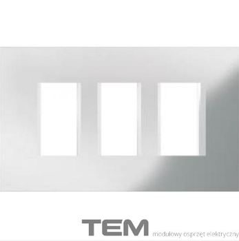 RAMKA OZDOBNA SERII LINE ZESTAW ŁAZIENKOWY SREBRNY-MAT OL41ES