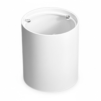 Obudowa natynkowa okrągła biała