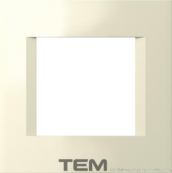 RAMKA OZDOBNA SERII LINE 2M BEŻ-POŁYSK OL20IW