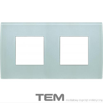 RAMKA SZKLANA SERII PURE 2X2M LODOWA ZIELEŃ OP24GG