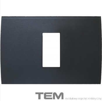 RAMKA SZKLANA SERII PURE 1/3M LODOWA SZAROŚĆ OP13GY