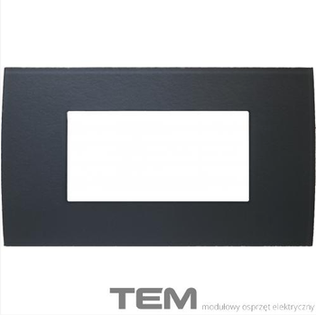 RAMKA SZKLANA SERII PURE 4M LODOWA SZAROŚĆ OP40GY