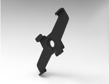 Uchwyt natynkowy  MQ-LINE-20S2628-SF/B