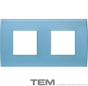 RAMKA SZKLANA SERII PURE 2X2M LODOWY NIEBIESKI OP24GB