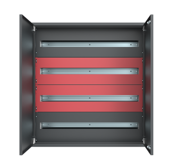 Zestaw rozdzielnica + maskownice + segmenty DIN i-Future w kolorze Grenton wysokość standard. szerokość standard. antracyt. E.MS-H20-W20-D20-7016-00