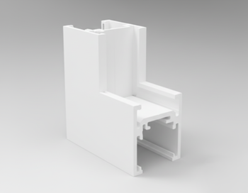 Łącznik zewnętrzny 90° MQ-LINE-20S2628-OT/W