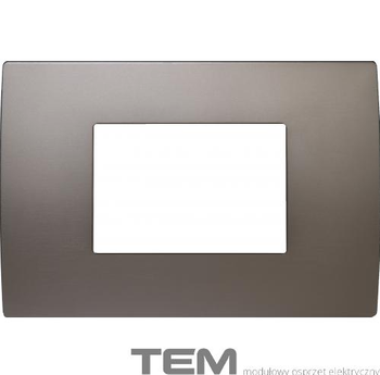 RAMKA METALOWA SERII PURE 3M SATYNOWY NIKIEL OP30MN