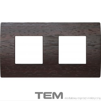 RAMKA DREWNIANA SERII PURE 2X2M WENGE OP24WE