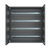 Zestaw rozdzielnica + maskownice + segmenty DIN i-Future wysokość standard. szerokość standard. antracyt. E.MS-H20-W20-D20-7016-00