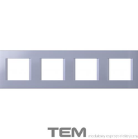 RAMKA OZDOBNA SERII LINE 4X2M NIEBIESKI-MAT OL28IB