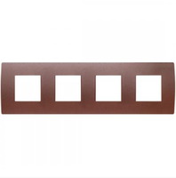 RAMKA METALOWA SERII PURE 4x2M RDZAWE ŻELAZO OP28ME