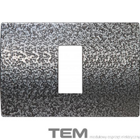RAMKA METALOWA SERII PURE 1/3M STAL MŁOTKOWANA OP13MH