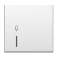 KLAWISZ 2M BIAŁY-POŁYSK PODŚWIETLANY+DRUK01 TM12PWIN01