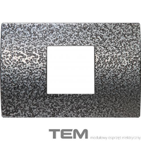 RAMKA METALOWA SERII PURE 2/3M STAL MŁOTKOWANA OP23MH