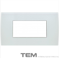 RAMKA SZKLANA SERII PURE 4M LODOWA BIEL OP40GW