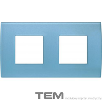 RAMKA SZKLANA SERII PURE 2X2M LODOWY NIEBIESKI OP24GB