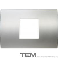 RAMKA METALOWA SERII PURE 2/3M SATYNOWE SREBRO OP23MS