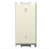 ŁĄCZNIK DWUBIEGUNOWY16AX 250V~ 1M BEŻ-POŁYSK+DRUK03 SM20IWNT03