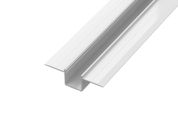 AL12-GLG5-LW-2020, Architektoniczny podtynkowy profil ALU biały lakier 12,5x16mm 2010mm DRYWALL white lacquer